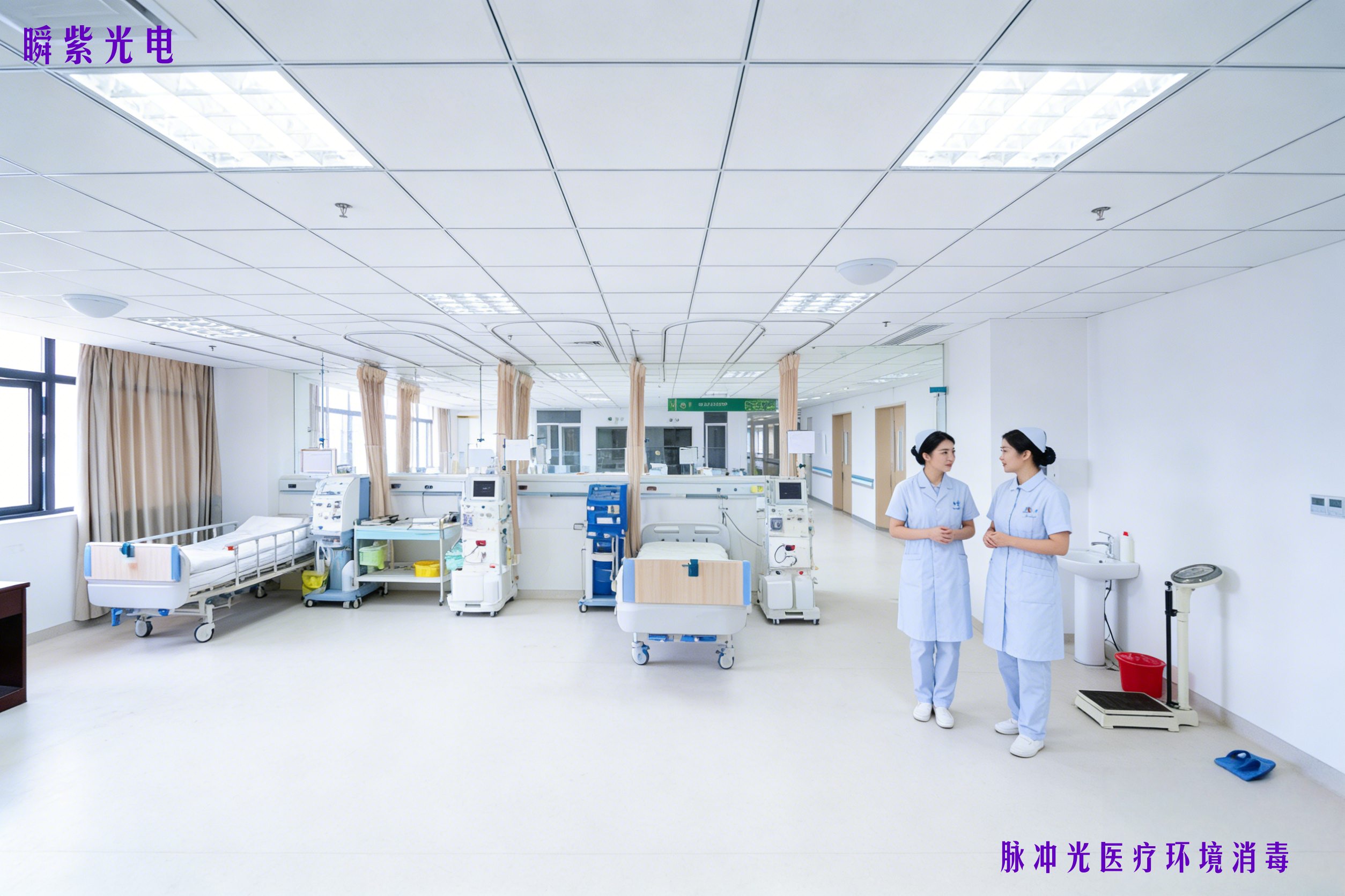 脉冲光消毒黑科技来袭！上海瞬紫科技筑牢医院感染防控第一道防线